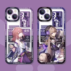 Honkai Star Rail Clear Case For Samsung Galaxy A54 A34 A24 A14 A13 A53 A33 A73 A23 A05 A05S A72 A52 A52S A32 A22 A12 A51 A71 TPU