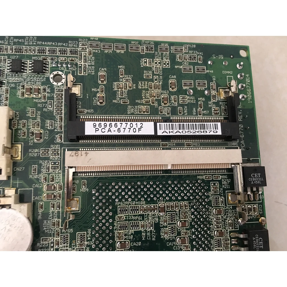 Placa-mãe industrial para advantech PCA-6770F PCA-6770 rev: b2 totalmente testado boa qualidade