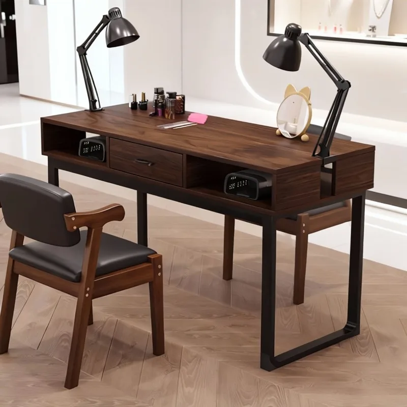 

Mesa Manicure Table Nails Chair Portable Nail Desk Vanity Manicurist Furniture Beauty Institute Furniture Nageltafel Desk