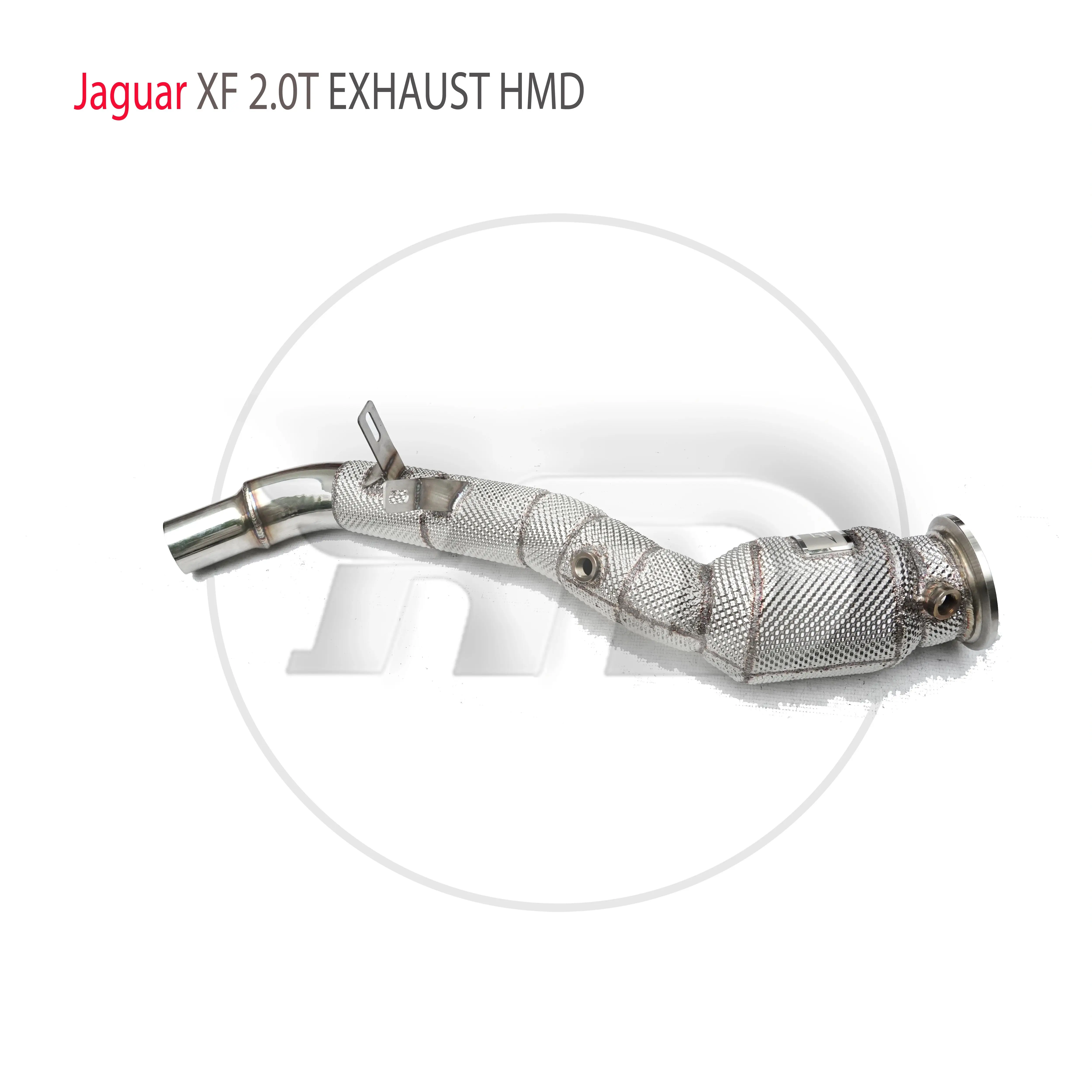 Даунпайп с высокой производительностью для Jaguar XF 2.0T HMD, автомобильные аксессуары, выхлопная система с каталитическим нейтрализатором