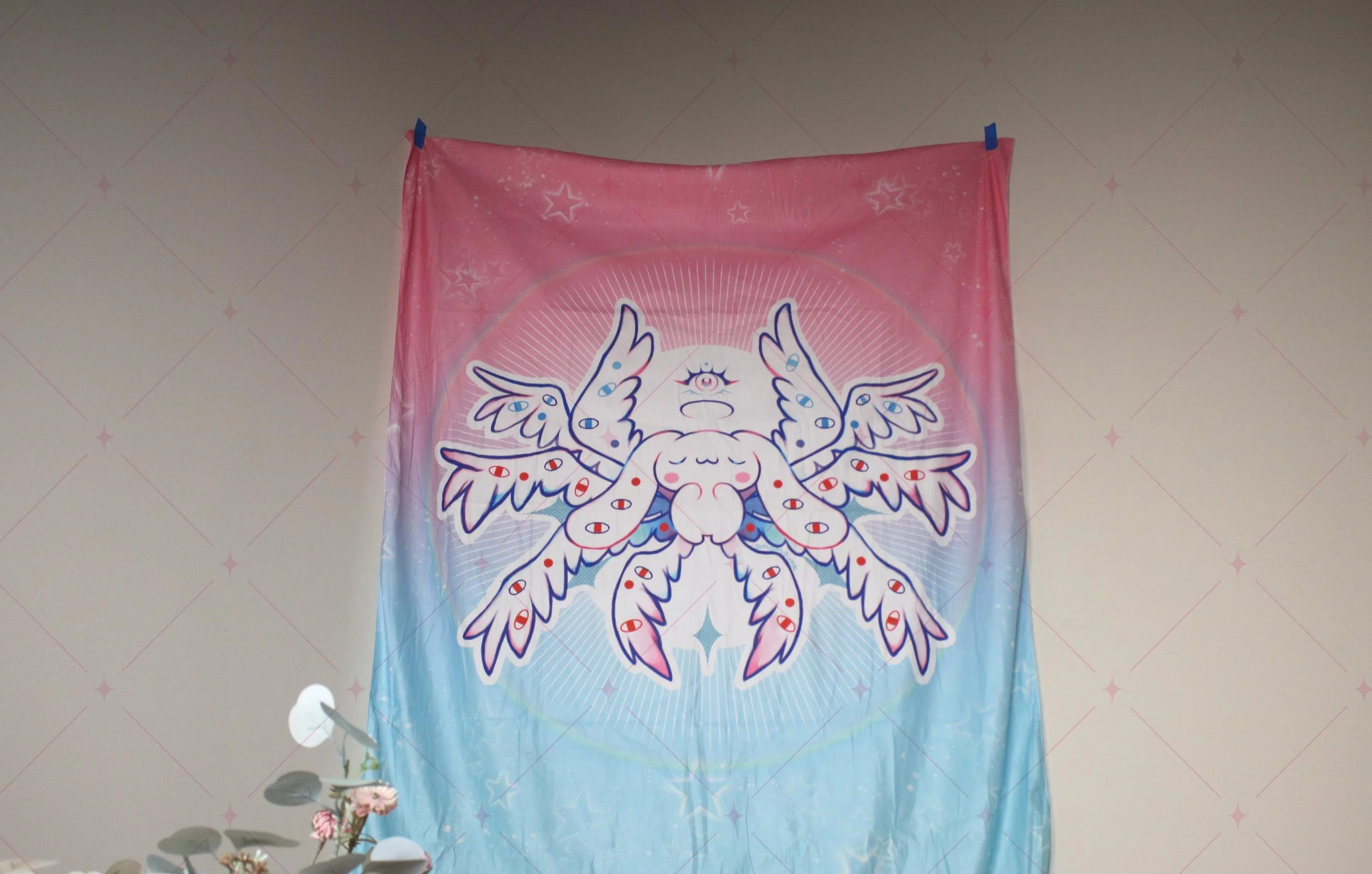 Tapiz Puella Magi Madoka Magica Kyubey Ultimate Form - Familiar de chica mágica, tapiz de anime japonés, ideal para dormitorio