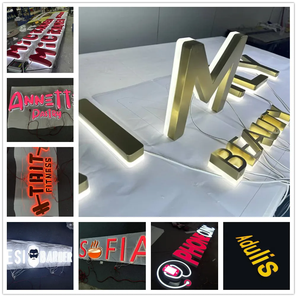 Custom Metal Led Il…