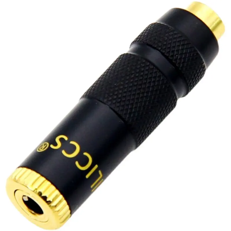 HIFI Lossless 3.5mm Female To Female Stereo Audio Adapter, 3.5 Dual Female 1/8'' Headphone Extension Straight Through Adapter
