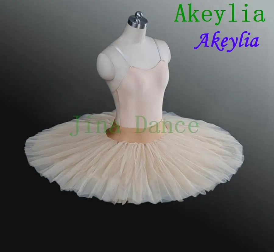 Royal blue white Half Ballet Tutu adult black white Pancake Practice Rehearsal Platter Firm Tulle beige Ballet dress Tutu  women