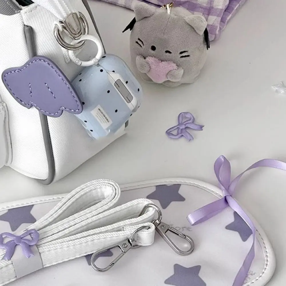 

Sweet Zipper Bag Kawaii Cat Itabag Cotton Doll Bag PU Transparent Pocket Badge Storage Bag Wallet Fashion Backpacks Girl