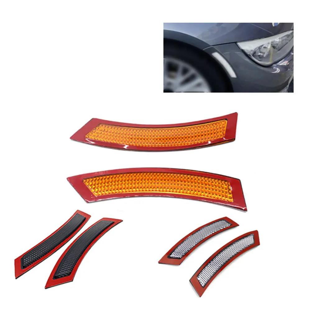 Side Turn Signal Reflector Compatible with For Bmw 3 Series E92 E93 2007-2013 Coupe Convertible ABS 63147162313