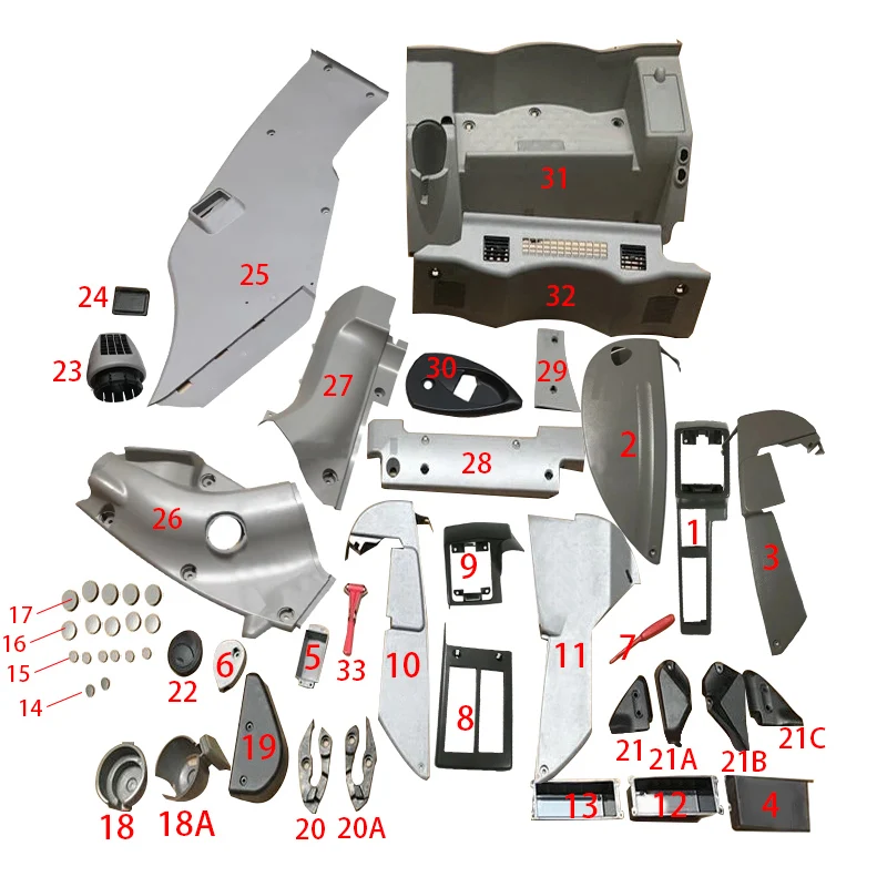 

Excavator accessories for Hitachi excavator ZAX200/210/240/330-3 electronic fuel injection cab decorative panel