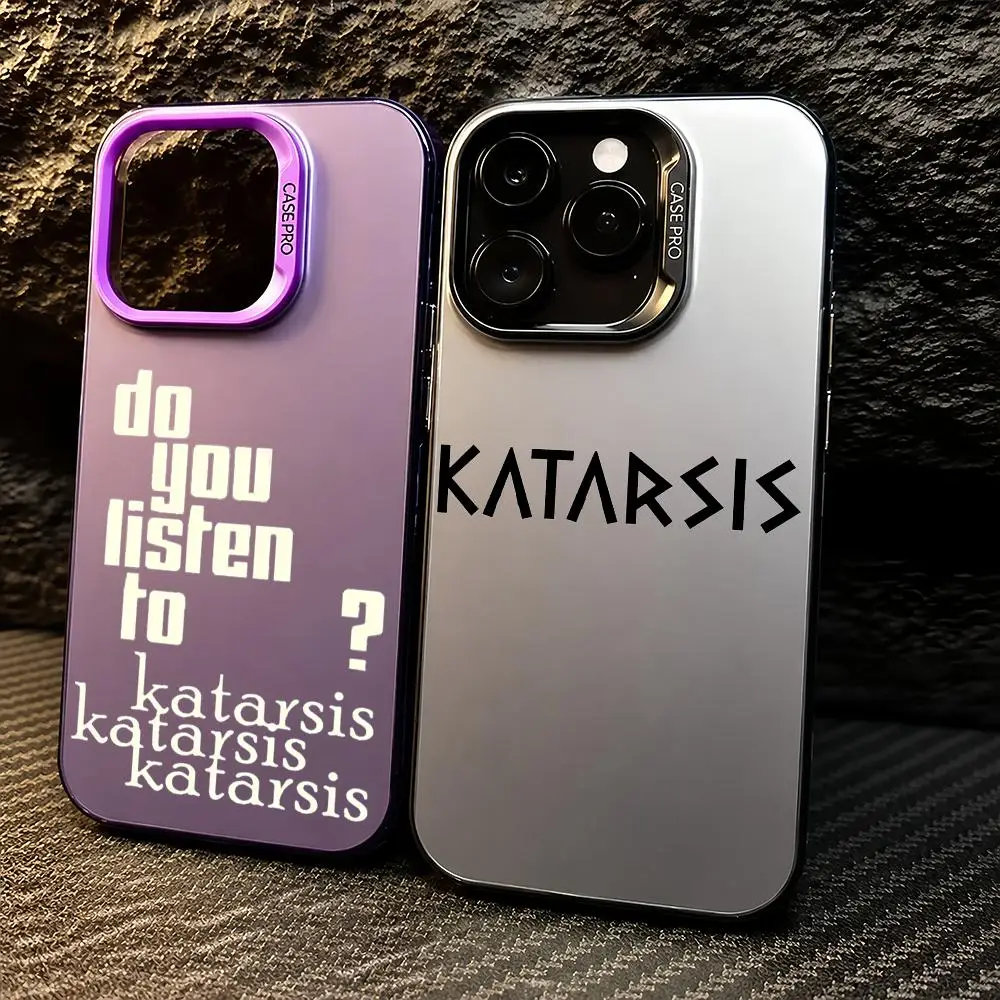 Funda para Teléfono Katarsis Tavo akys para iPhone 11/12/13/14/15/16/17 Pro Max, Funda de TPU con Degradado de Color, Resistente a Impactos