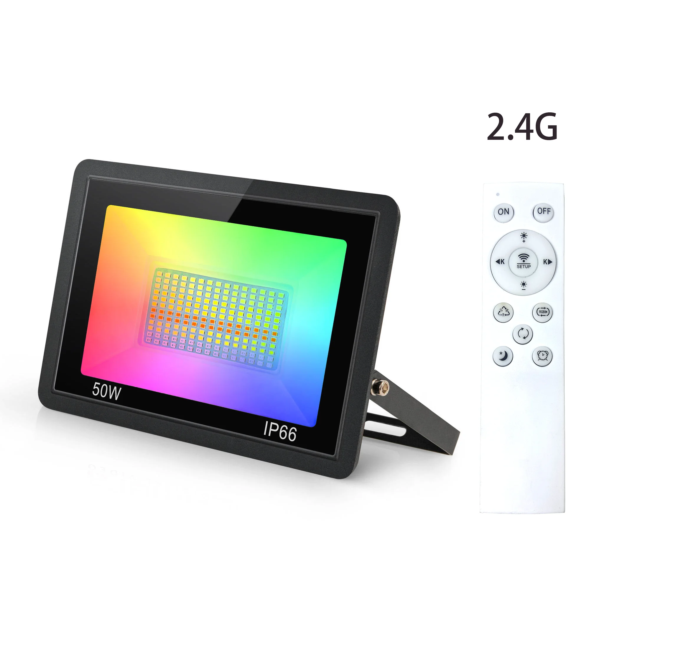 Tuya LED Reflector,Smart Home Floodlight Outdoor Spotlight Waterproof Rgb Warm Cool Light Tuya App Via Alexa Google Home