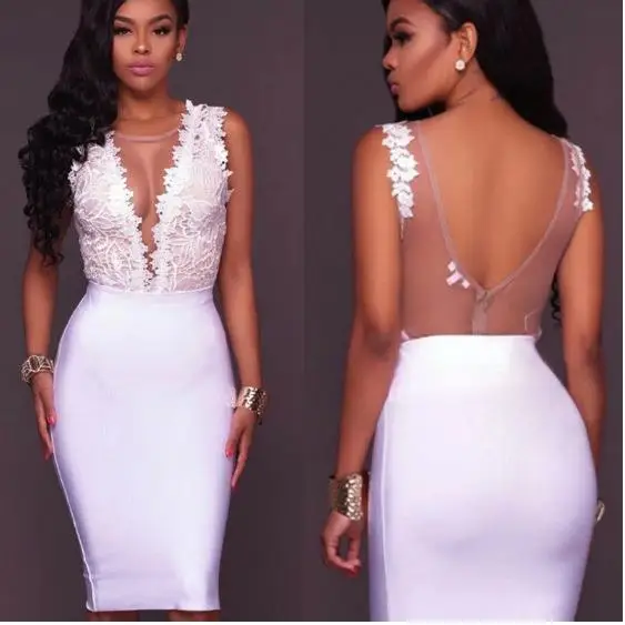 

Lace Patchwork Deep Jumpsuit Low Waist Long Pants Polyester Fiber Women's Suit Ele Faionable Casual Comfortable Fit