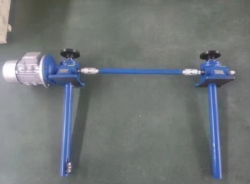 Motor worm gear screw jack 20 tons
