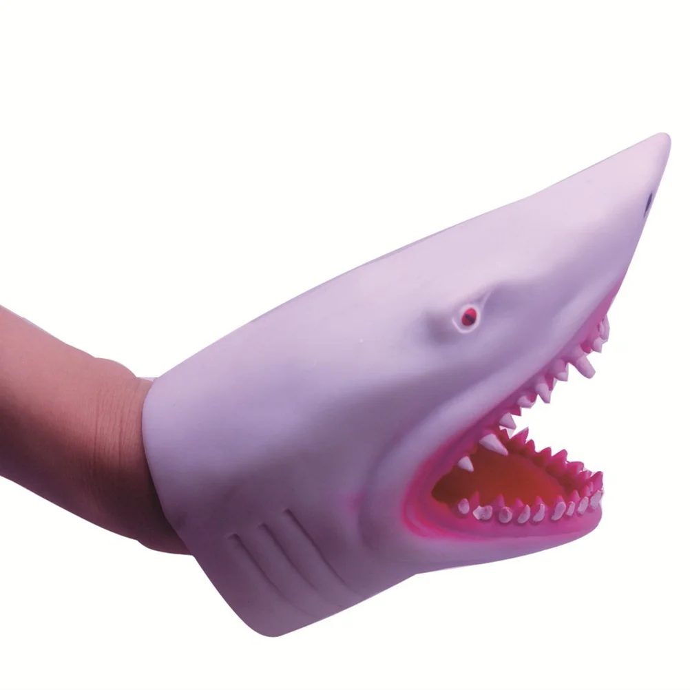 Bitting Shark Mouth Biting Finger Game Kids Toy Hand Puppet Toys Bite Animal