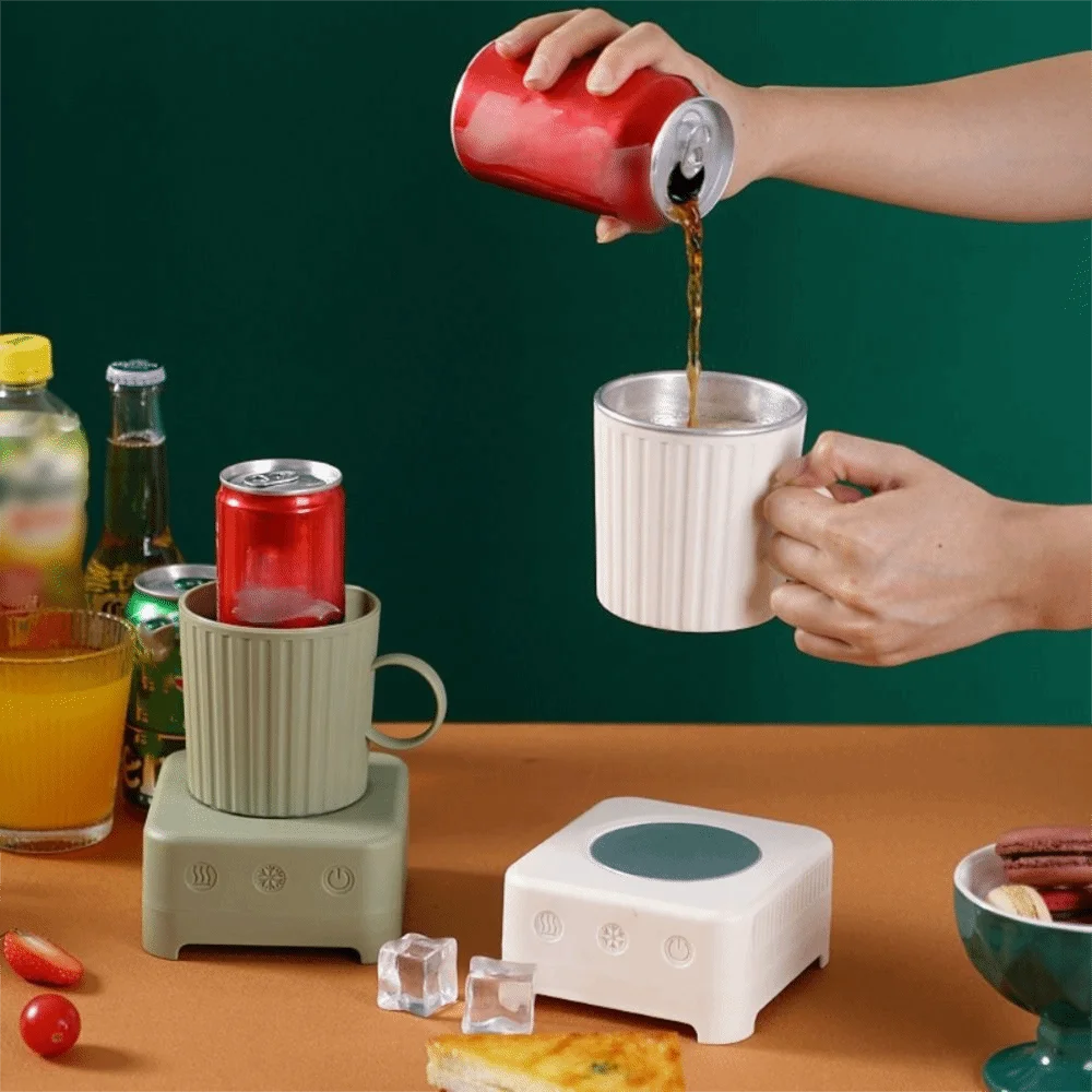 

Aluminum Inner Quick-cooling Cup 400ML Heating and Cooling Dual-purpose Cold Drink Iced Cup Energy-efficient Frozen Water Cup