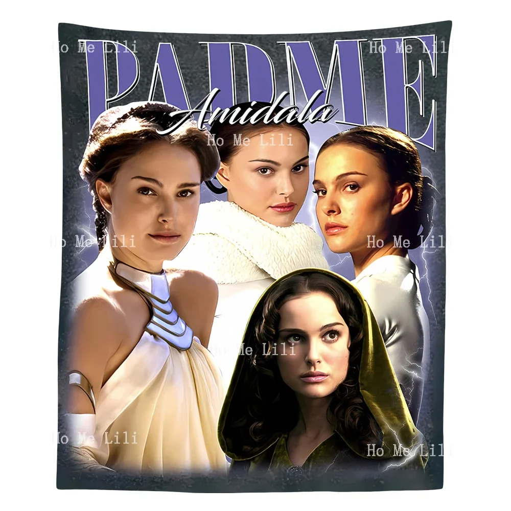 Limited Padme Amidala Vintage Gift Tapestry For Bedroom Aesthetic Nature Tapestry Wall Hanging