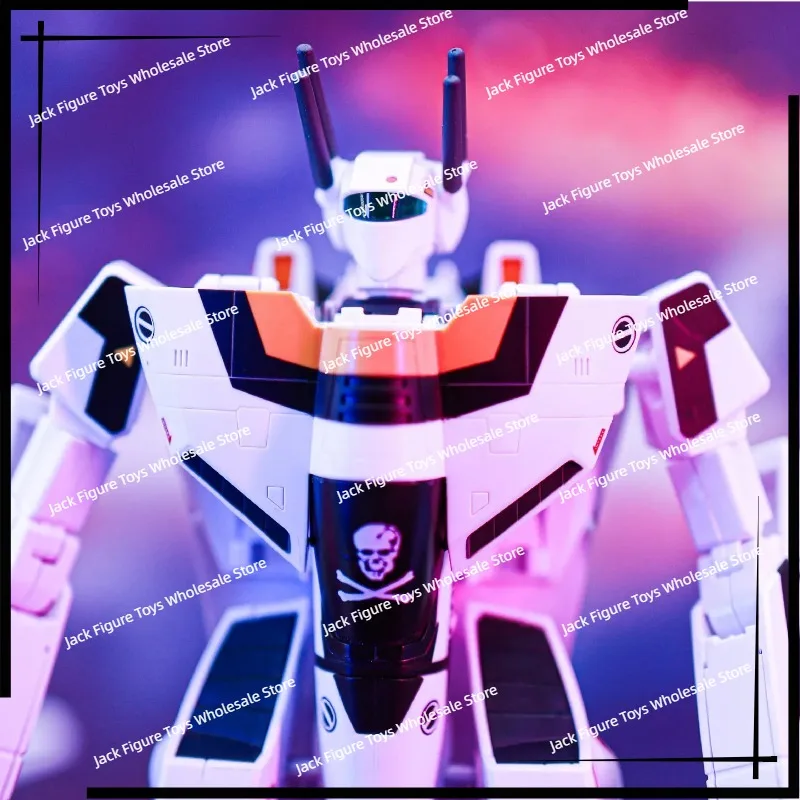 

In Stock [48 Hours Shipping] 1/60 VF-1S Super Valkyrie VF1S VF1J Macross Fully Transformed Action Figure Toy Collection Gift