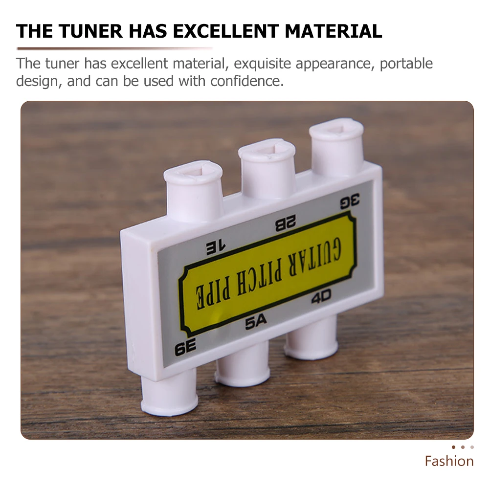 

Professional Guitar Tuner 6-Hole Plastic Tuner Pitch Durable Replacement For Acoustic Electric Guitar Tuning Tool Accessories