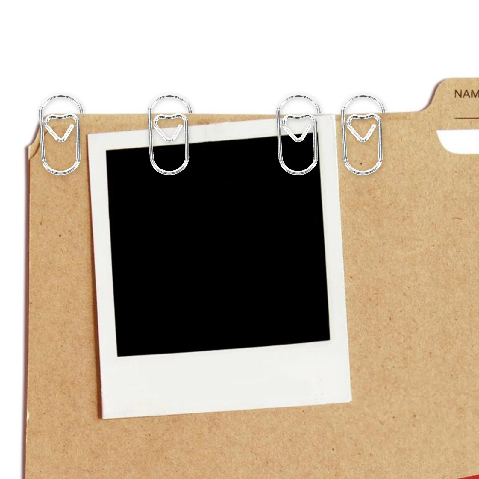 

150Pcs Unique Metal Paper Clips Creative Shaped for Office Documents Bookmarks Scrapbooks and DIY Crafts Paper Clips