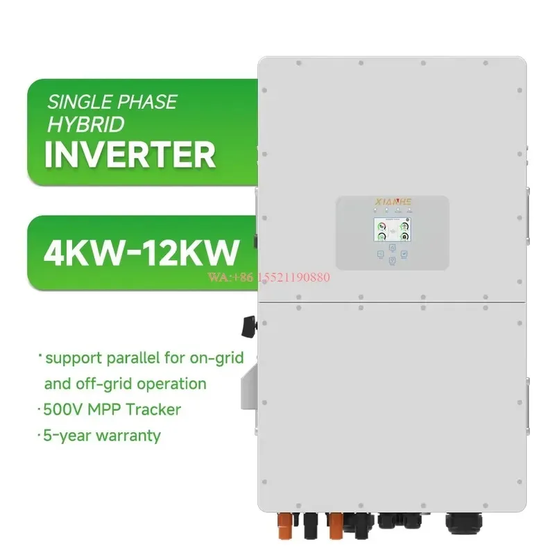 WMWMNU for Single Phase Low Voltage Solar Kits 220v 5kw 10kw 15kw off Grid Solar Power System Complete Hybrid Set with