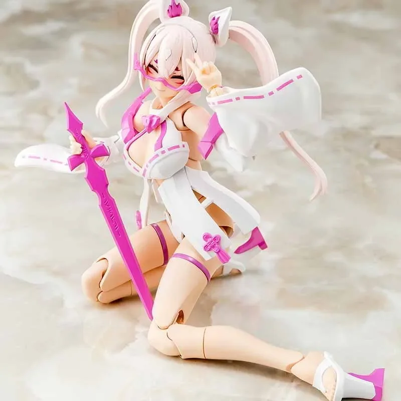 KOTOBUKIYA الأصلي MEGAMI DEVICE ASRA TAMAMONOMAE UTAGE ASRA تسعة ذيل MATSURI أنيمي عمل الشكل التجمع نموذج اللعب