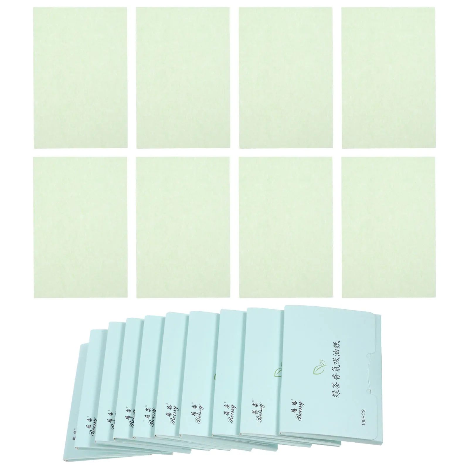 

Oil Absorbing Paper 10 Boxes Blotting Sheets for Oily Skin Summer Facial Removal Ultra Thin Double Sided T Zone Cheeks Portable