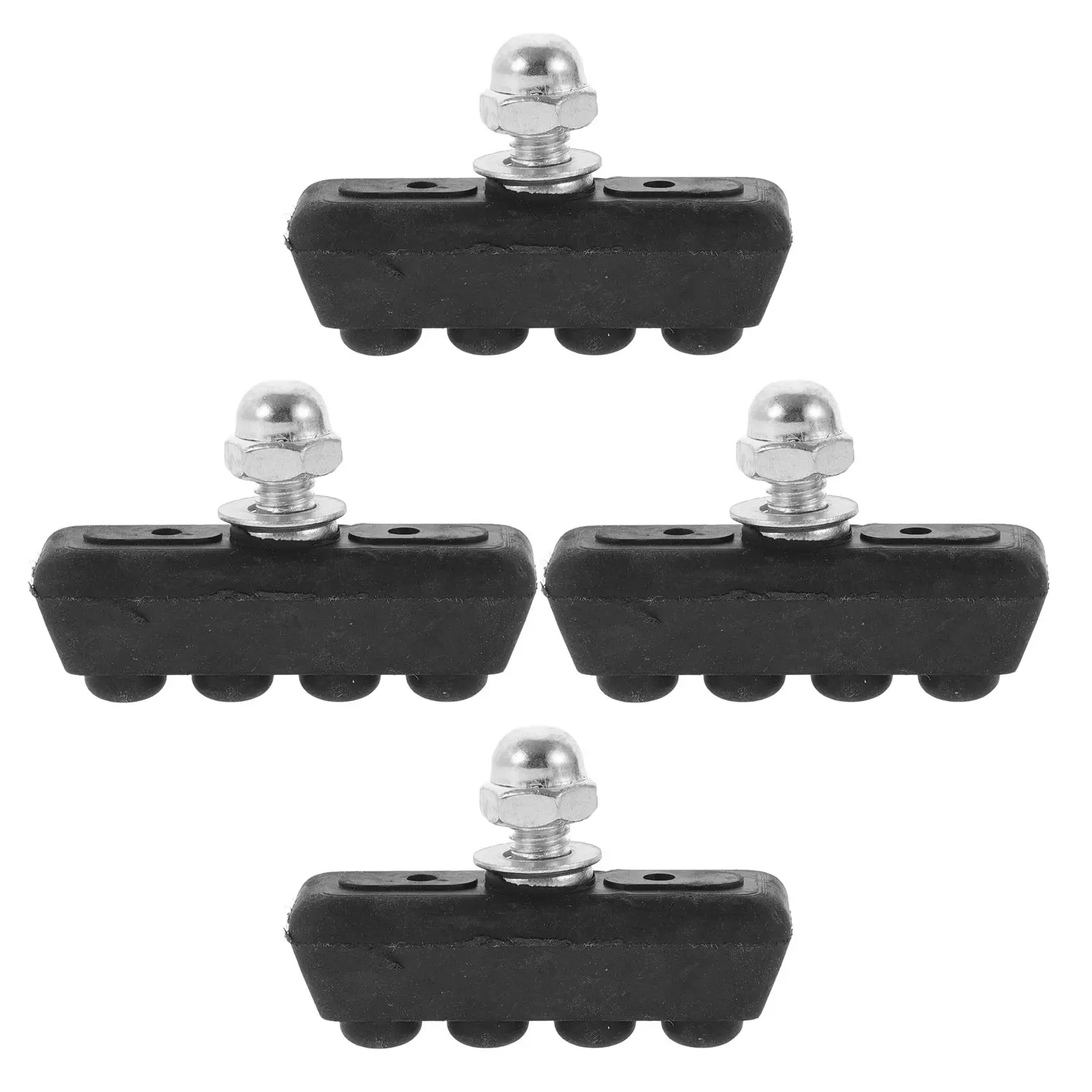 

4 Pcs Bicycle Brake Pads Replacement Parts for Kids Folding Bikes Disc Electric Accessories Wear Resistant Long Lasting