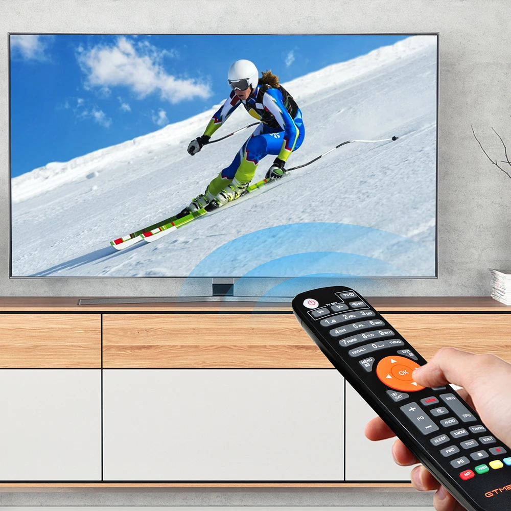 GTMEDIA الإصدار الجديد IR V7/V8 جهاز التحكم عن بعد استقبال التلفزيون التحكم عن بعد لـ Gtmedia V7 S2X V7 Pro V7 TT TV استقبال صندوق التلفزيون