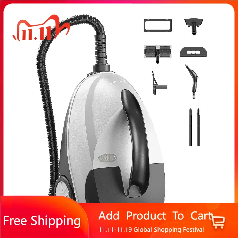 Cleaners for Home Use, Multipurpose Portable Heavy Duty Steamer, 70S Heat Up, 6M Power Cord, Continuous Steam, Deep Cleaning