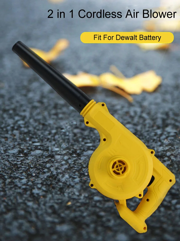 2 in 1 Akülü Hava Üfleyici ve Elektrikli Süpürge Elektrikli Toz Bilgisayar Toplayıcı Yaprak Duster Elektrikli El Aletleri Dewalt 18V 20V Pil