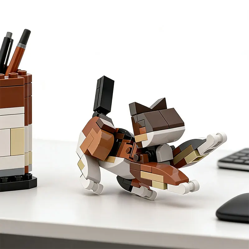 Spot MOC-75pcs animal petites particules bloc de construction puzzle jouet modèle coffret cadeau accessoires