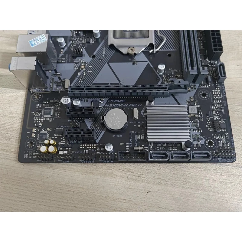 

Used H310M-K R2.0 Motherboard LGA 1151 Support 8th 9th Gen CPU DDR4 RAM Max 32GB Dual Channel VGA DVI for ASUS