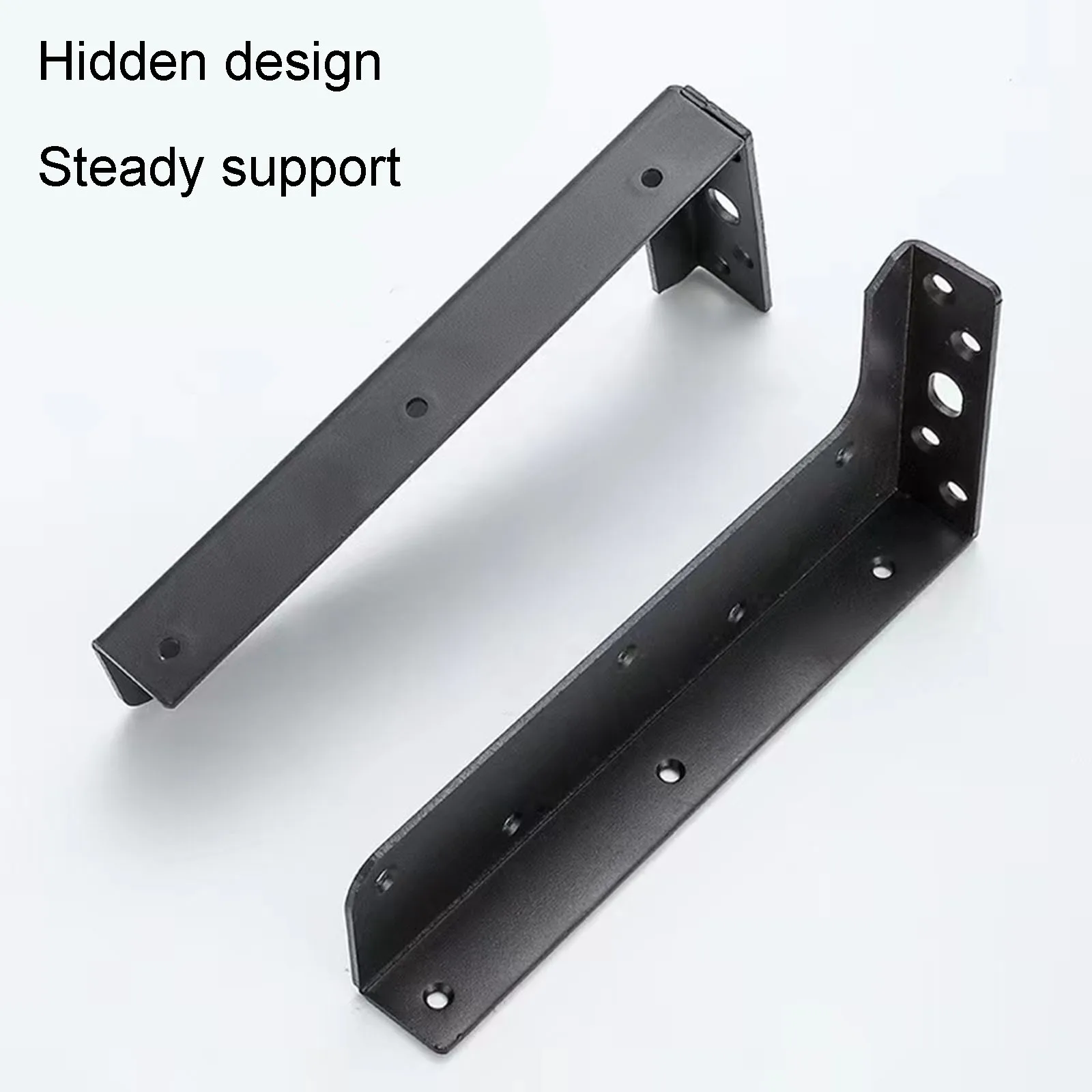 Wall Bracket Shelves Supports Bracket TV Cabinet Mounting Fixed Frame Heavy Wall Shelf Support Holder Furniture Hardware