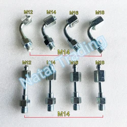 Oil Tube Conversion Joint Diesel Common Rail Injector Connect Joint to Fuel Tube Oil Pipe Adapter Test Bench Spare Part