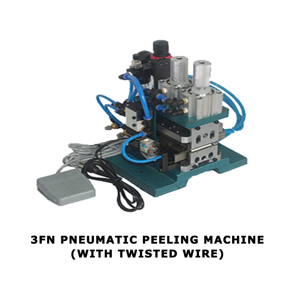 Pneumatic Wire Stripping Machine Scrap Cable Peeling Machines Multi-core Sheathed Wire Twisting Machine