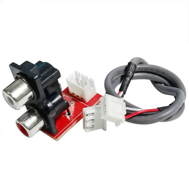 Sotamia Hi-Fi Zweikanal-Audiosignal anschluss Lotus-Buchse rca bis xh 2,54-3p Audiosignal abgeschirmtes Kabel DIY-Lautsprecher verstärker