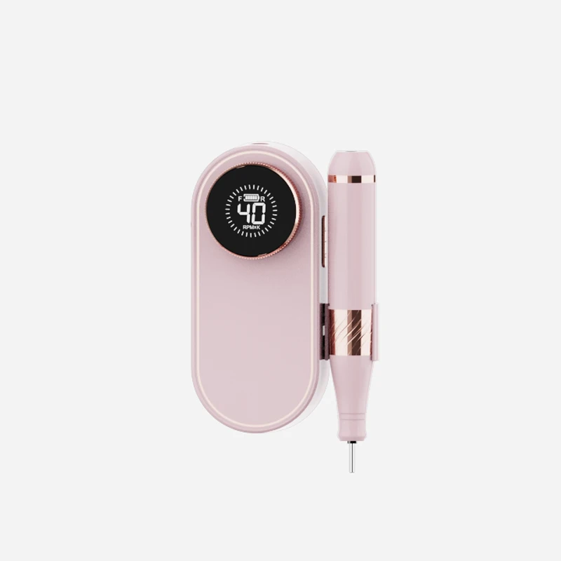 Portable Nail Device Drill Kit - USB Charging, Compact Design, a Variety of Accessories, Perfect for Travel & Home Use