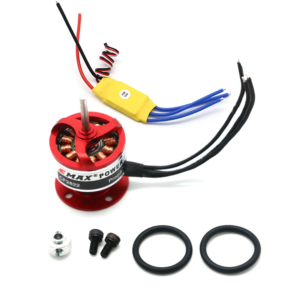 EMAX CF2822 1200KV Outrunner Motor + XXD 30A ESC For Rc Airplane