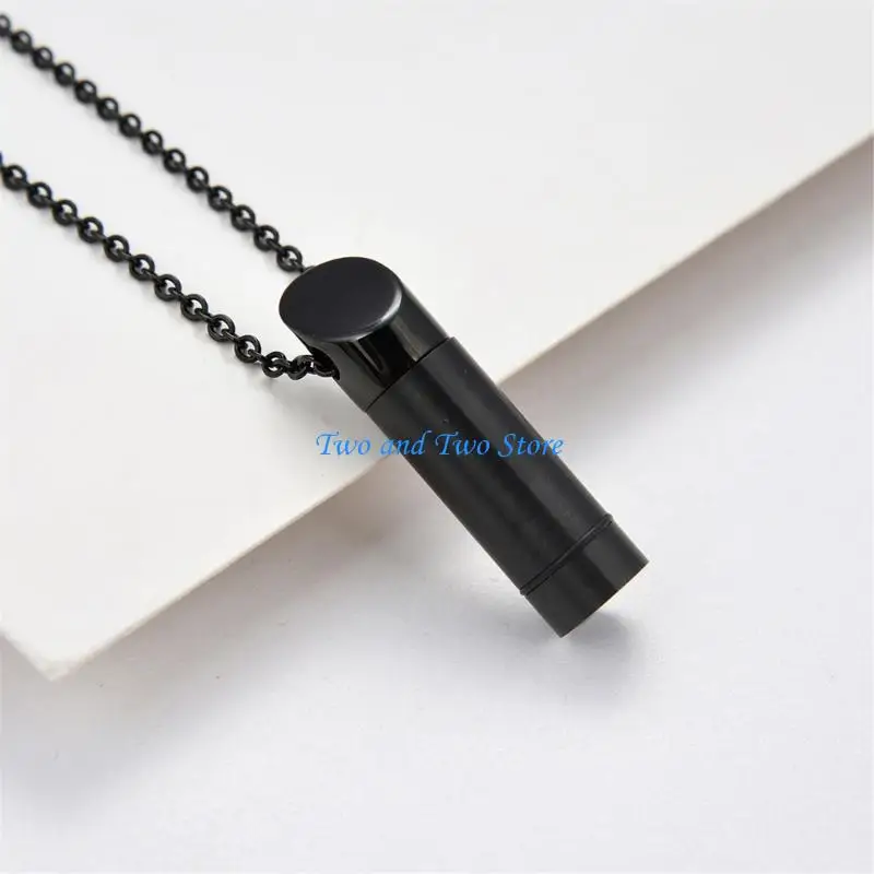 

HX6F Wearable Diffuser Necklace Refillable Bottle Charm Jewelry Accessories