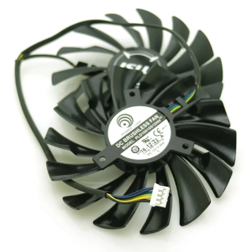 PLD10010S12HH DC12V 0.40A 95mm 4Pin For MSI GTX1060 1070 1070Ti 1080 RX570 RX580 ARMOR Graphics Card Fan