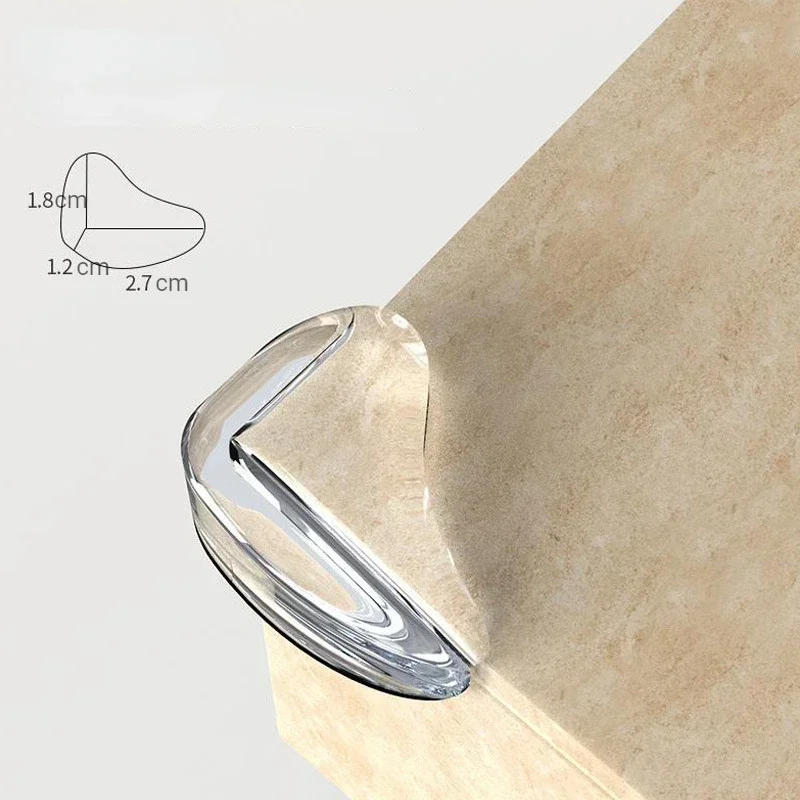 4pcs Table Conner Protector for Children Kids Transparent Furniture Edge Guards Anti-collision Safety Guards Protection Cover