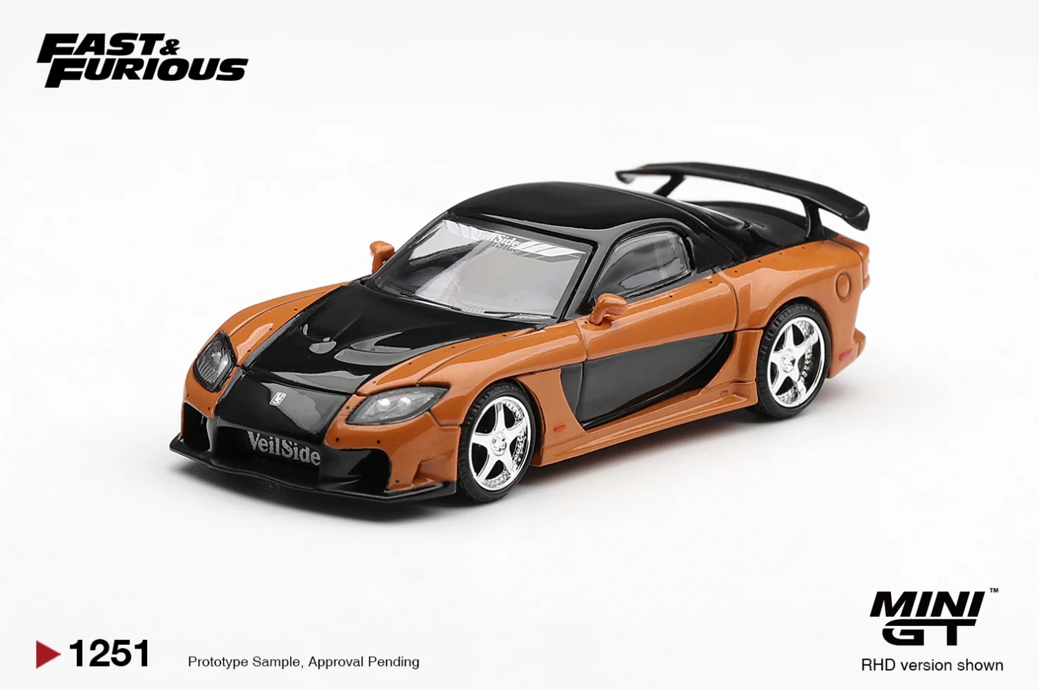 **Pré-venda**MINIGT 1:64 Supra BOMEX Velozes e Furiosos Brian O'Conner Carro Modelo Diecast