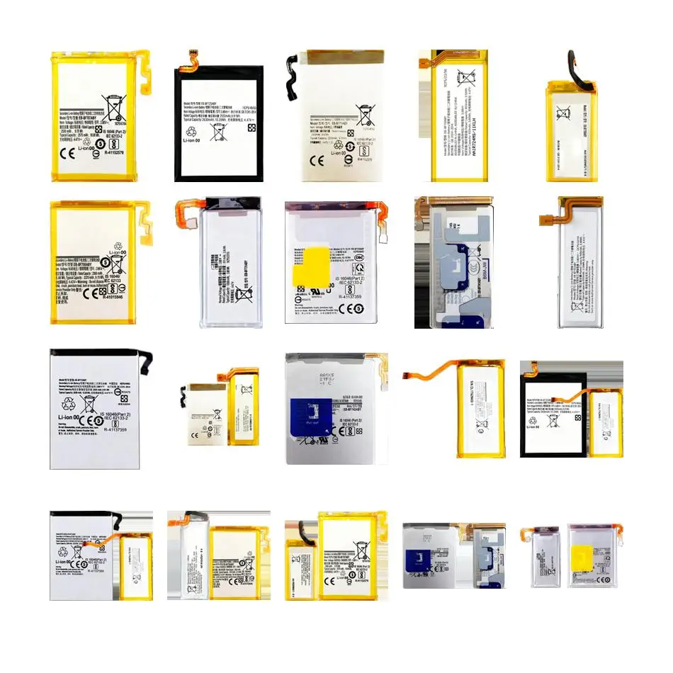 

Аккумулятор EB-BF742ABY EB-BF741ABY EB-BF741ABY+EB-BF742ABY для Samsung Galaxy Z Flip F700 3 5 6 4 F723 F724 SM-F7210 5G 0-2790 мАч