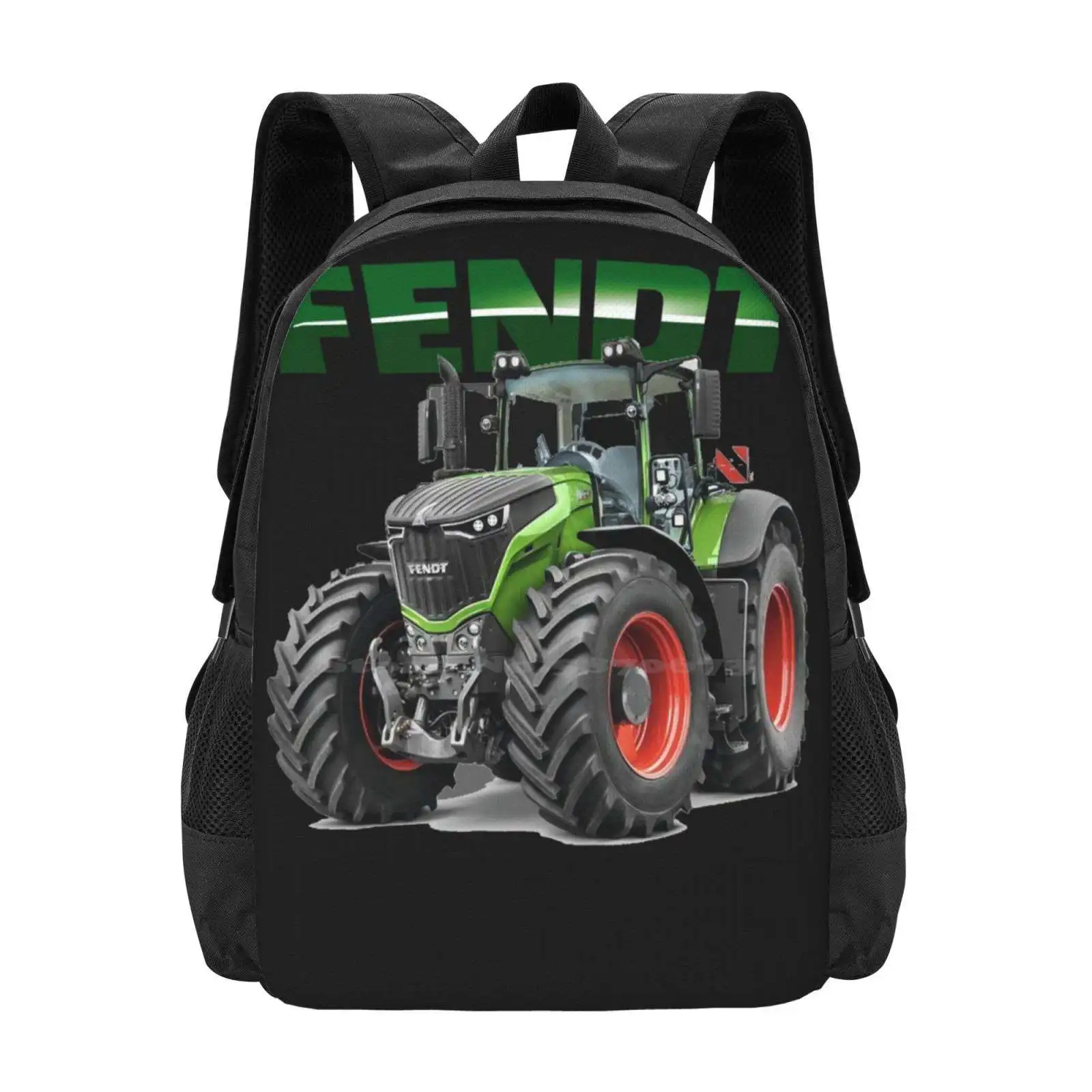 Fendt German Tractors Fashion Pattern Design Travel Laptop School Backpack Bag German Tractors Fendt Vintage Germany