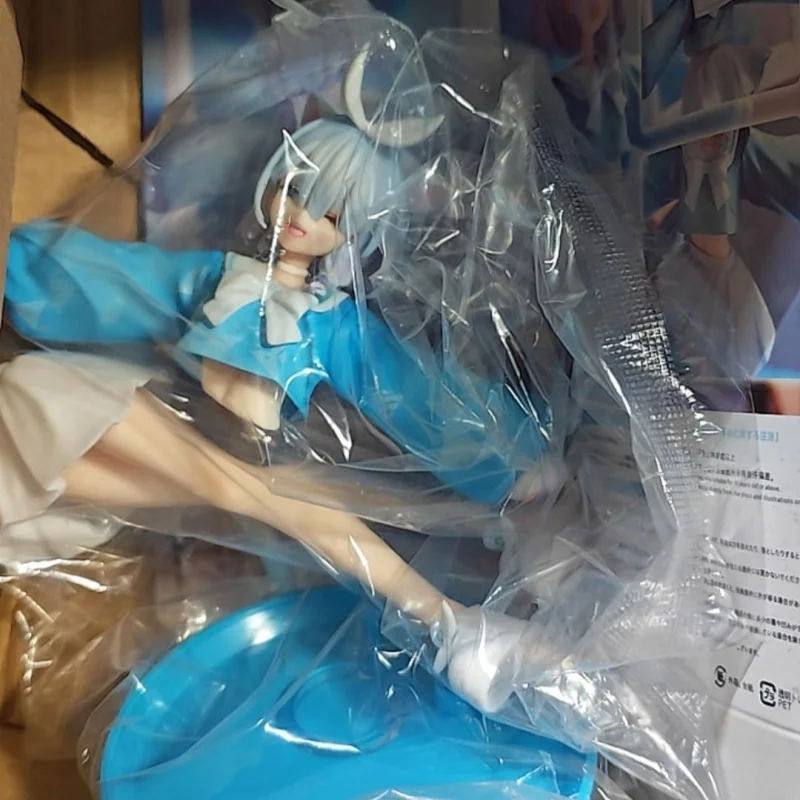 Em estoque azul arquivo arona figura anime jogo menina figma ichinose asuna menina estatueta de ação modelo colecionável boneca brinquedos presente
