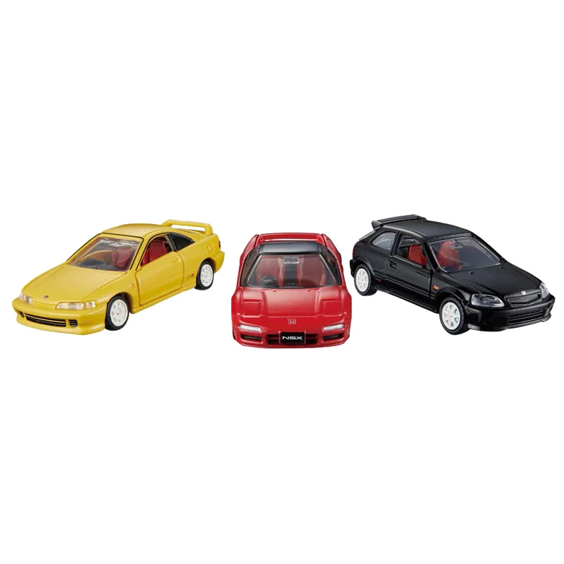 Tomy Tomica 1/62ชุดครบรอบปีของ R30 Honda 3ชิ้นของเล่นพร้อมโมเดลรถเข็น298199อัลลอย