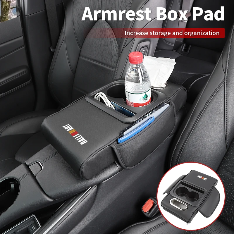 

Car Armrest Box Cushion Console Storage Box Elbow Rest Pad Accessories For Mitsubishi Lancer ASX Pajero Mirage Attrage Xpander O