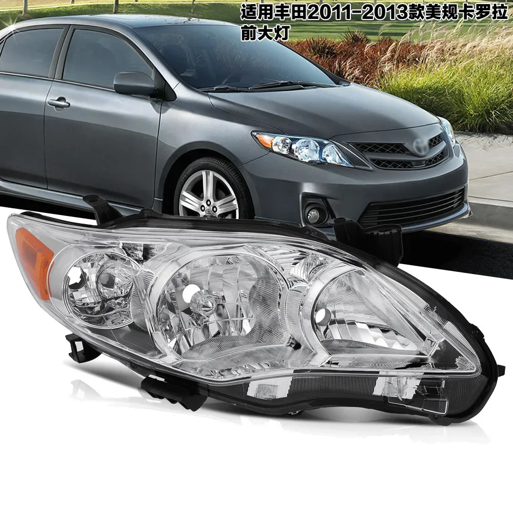 

Front Bumper Head Light Headlamp Driving Headlight Turn Signal Light Left Right For Toyota Corolla 2011 2012 2013 US Version