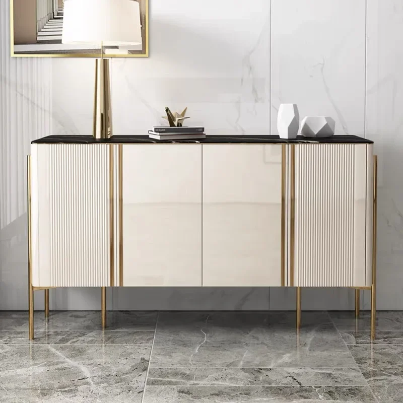 Minimalist Sideboard Glossy Buffet Living Room Cabinets Modern Luxury Sideboard Showcase Living Room Cajonera Vitrina Furniture