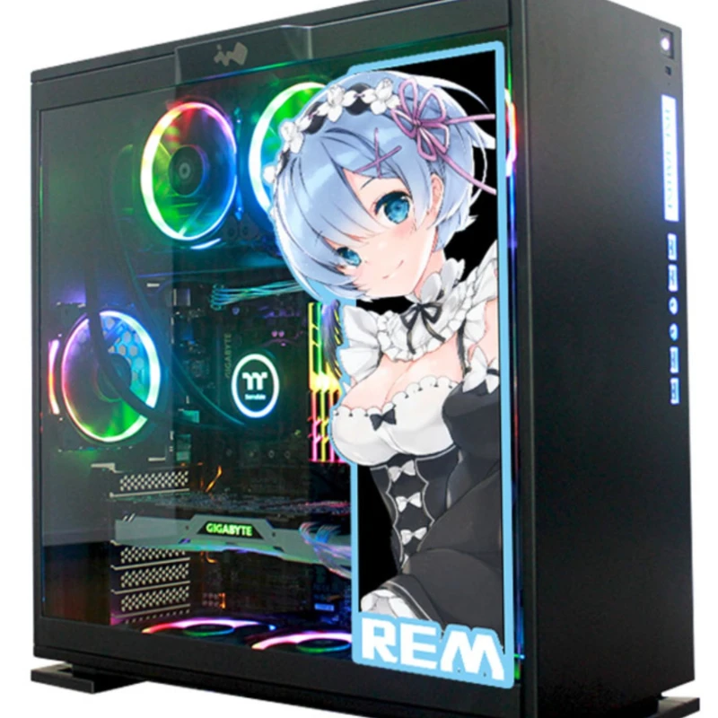 

Japanese anime ACG beautiful girl peripheral stickers Hatsune Miku computer case Ni Douzi peripheral desktop desktop stickers