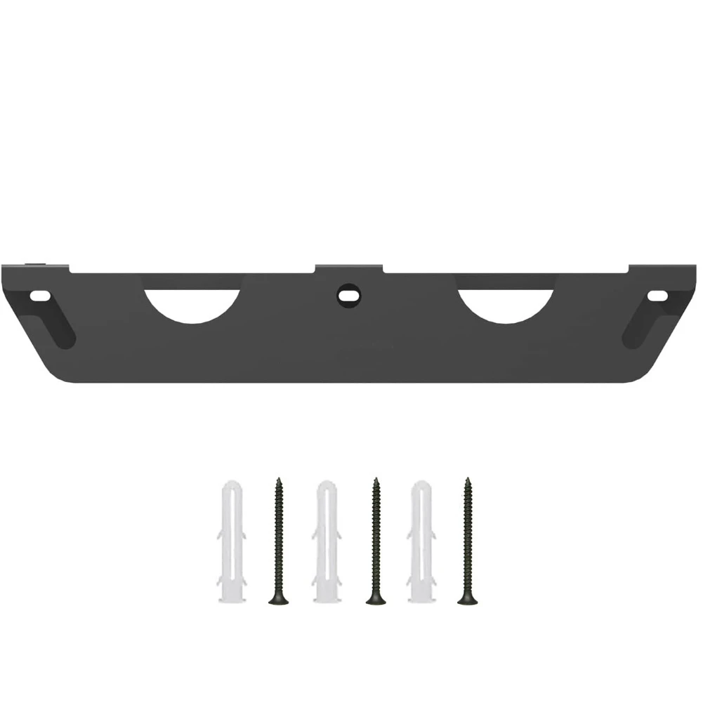 2 Slot Angle Grinder Wall Mount Rack with Wire Hook for Holding Grinders Cutting Machines Polishing Tools and Accessories