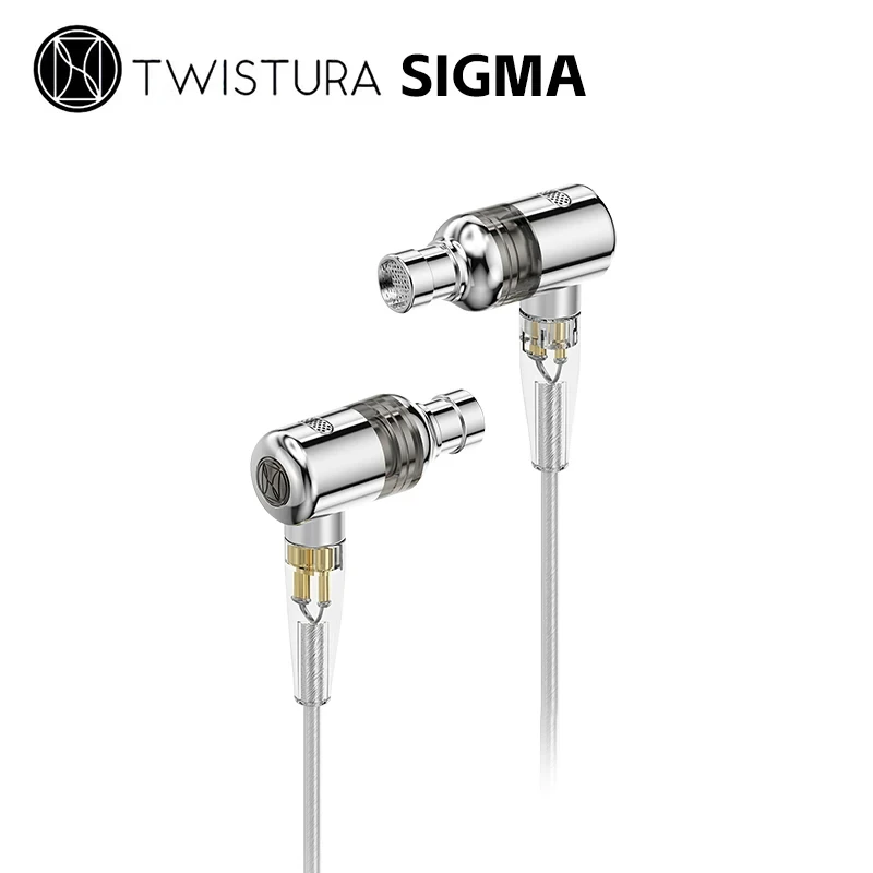 

TWISTURA SIGMA 1DD+1BA Hybrid Drive HiFi in Ear Wired Earphones Monitoring IEMs with 3.5MM 0.78mm Interchangeable Cable